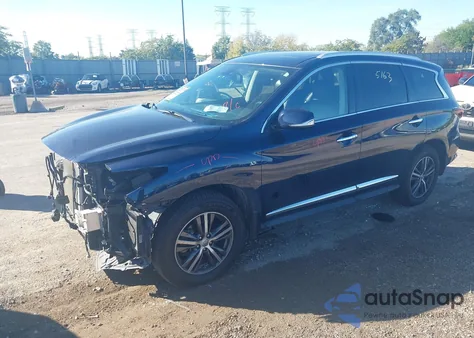 2017 Infiniti Qx60 z USA, uszkodzony, nr VIN 5N1DL0MM1HC504391